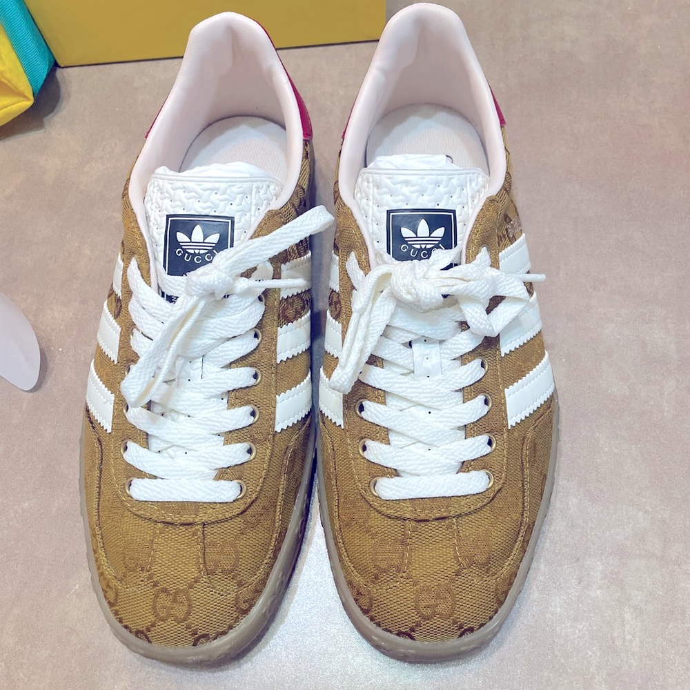 adidas x Gucci women’s Gazelle sneaker